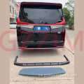 Alphard Front nyuma bumper mdomo kits sehemu